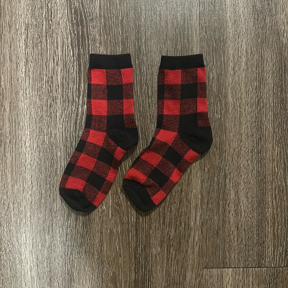 Checkered socks